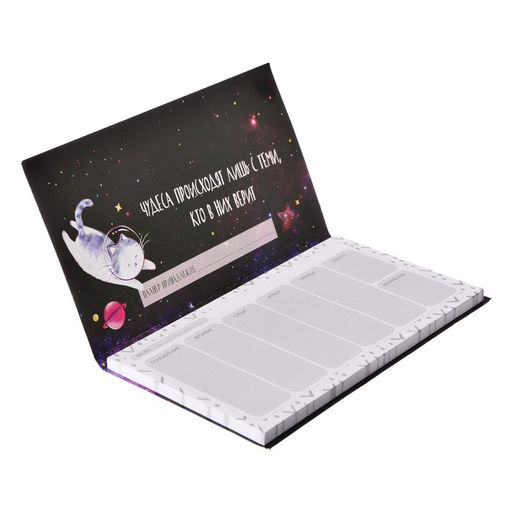 Планер с отрывными листами Ты просто КОТмос - Artfox фото 3