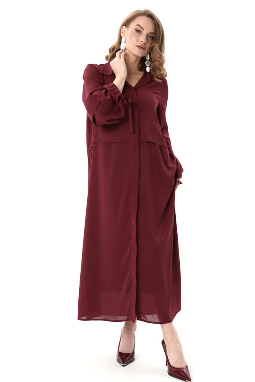 Платье NIKVA н944-8 винный  фото 5