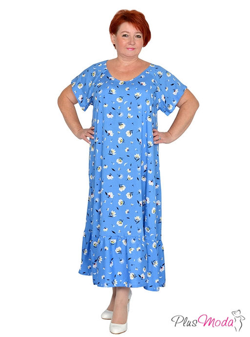 Платье Модель №1457 размеры 44-84 - Plusmoda фото 3