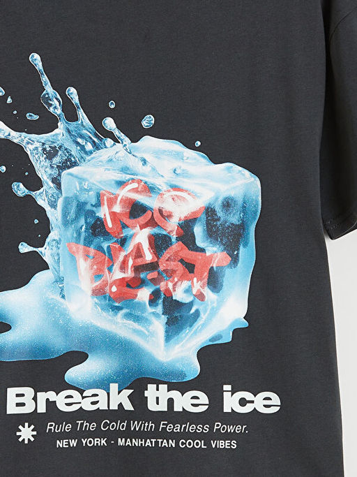 New York Bask?l? Erkek ?ocuk Ti??rt