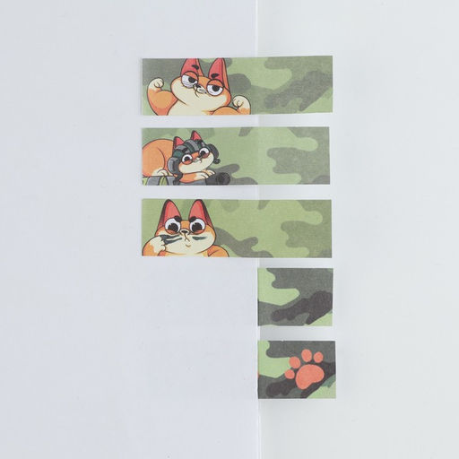 Стикеры-закладки, на подложке Настоящий герой, 5 шт, 30 л/шт - Artfox фото 2