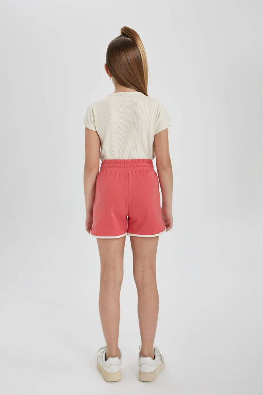 Базовые шорты для девочек - Defacto фото 6