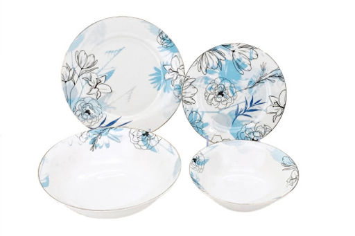 Набор столовый Jewel Люпин, 19 предметов (нью бон)