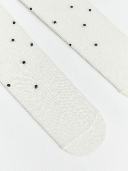 Bask?l? K?z Bebek K?lotlu ?orap 2li