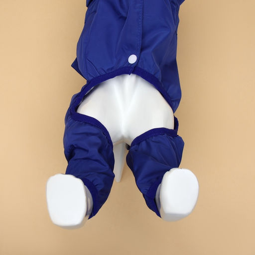 Комбинезон для собак, демисезонный с подкладом, размер ХS (ДС 22, Ог 34 см), синий - Simaland фото 19