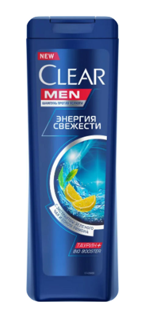 CLEAR шампунь 200мл Муж Энергия свежести