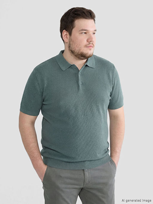 Polo Yaka Erkek Triko Ti??rt