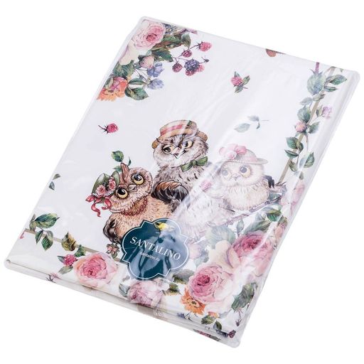 СКАТЕРТЬ ВИНТАЖ. СОВУШКИ 140Х180 ,КРЕМОВЫЙ, 100 - Lefard фото 2