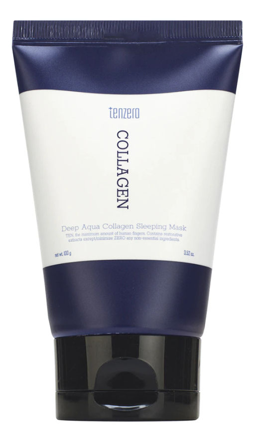 Маска ночная для лица с коллагеном TENZERO Deep Aqua Collagen Sleeping Mask, 100g