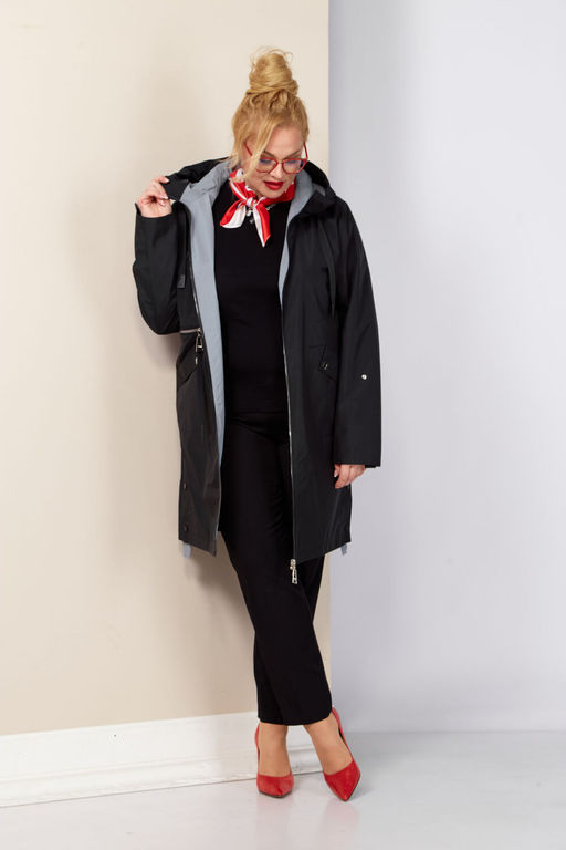 Плащ SHETTI 2188 черный