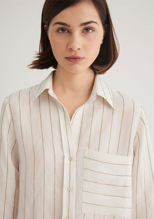 Beyaz Gomlek - Mavi фото 7