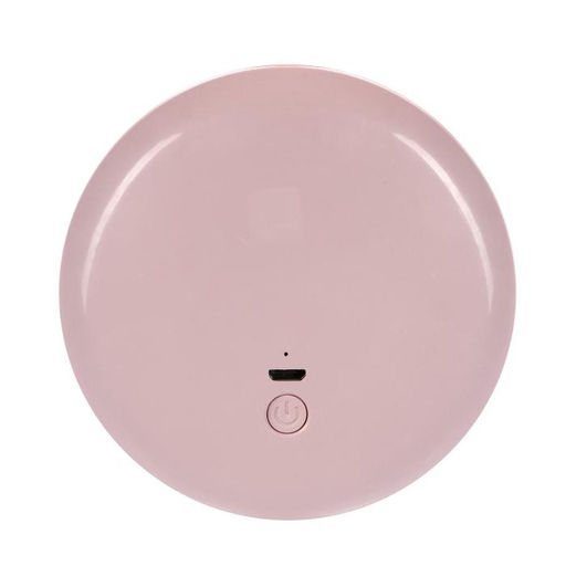 Зеркало KZ-02, подсветка, 9×9×0.7 см, 1 диод, от USB