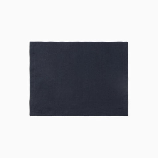 Набор салфеток «Этель» Linen collection, 30×40 см - 4 шт., 100% лён 170 г/м², тёмно-синий