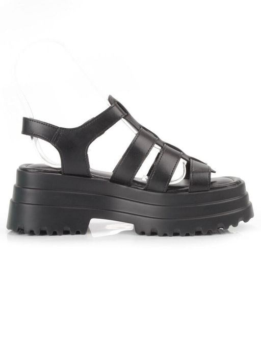 08-PEY337-1 BLACK Босоножки женские