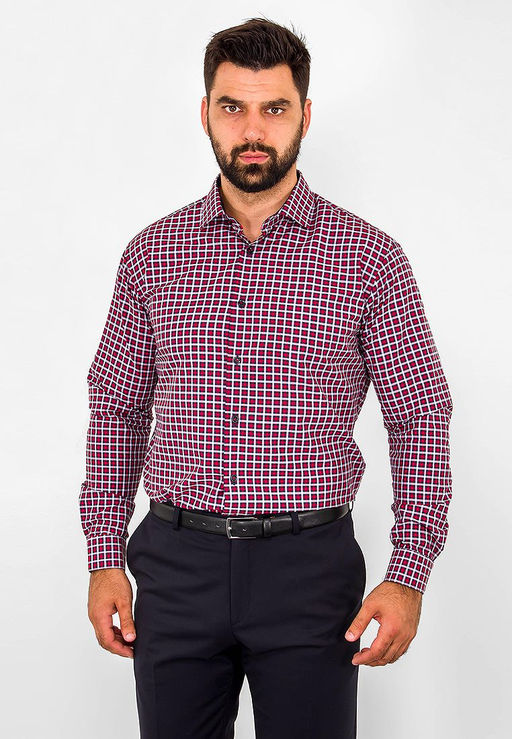 Сорочка мужская длинный рукав GREG 265/139/238/Z/1  фото 6