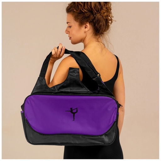 Сумка для йоги Sangh, 482518 см, цвет фиолетовый фото 2