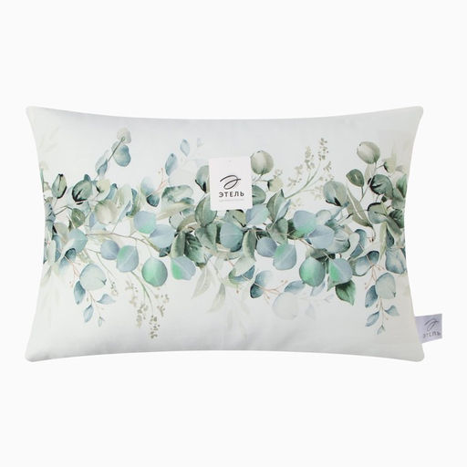 Подушка декоративная Этель Листья 60*40см, велюр  фото 6