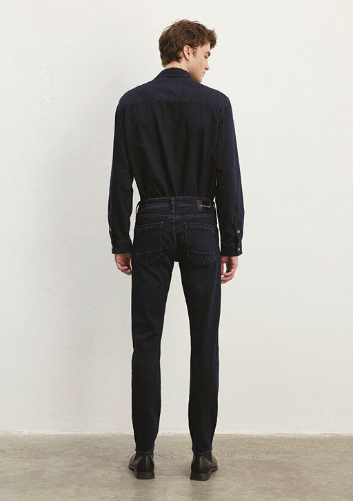 Jake Pro Sport Gece Mavisi Jean Pantolon фото 4