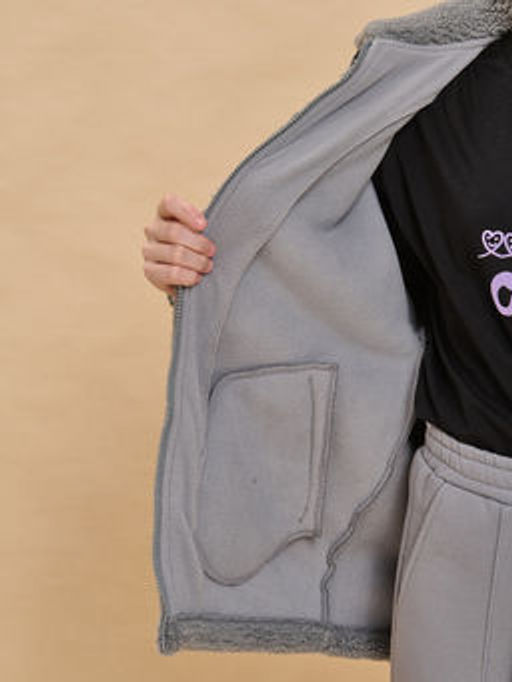 PELICAN, куртка для девочек, Серый  фото 3