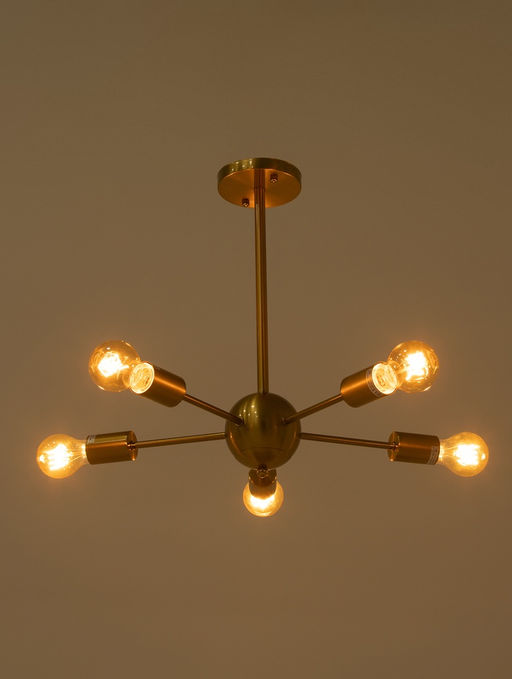 Люстра 13189/5GD, 5х40Вт, E27, 50х50х43 см