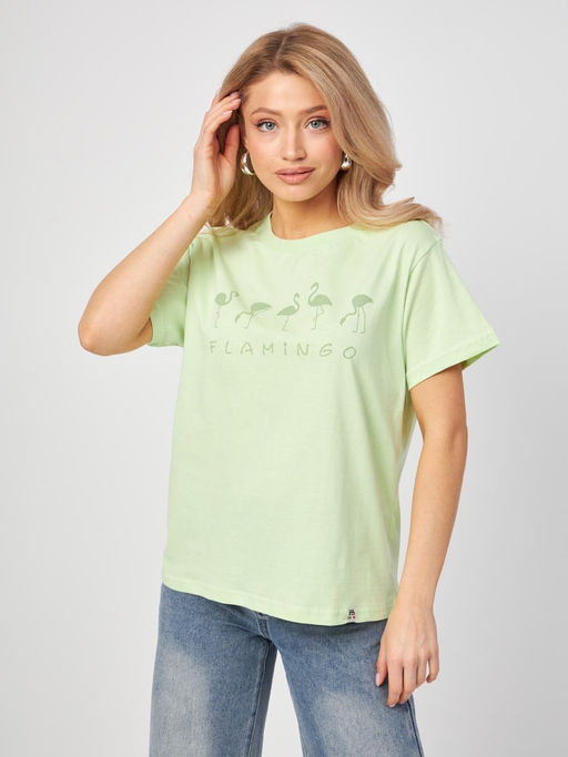 Футболка женская арт. 12722/Flamingo