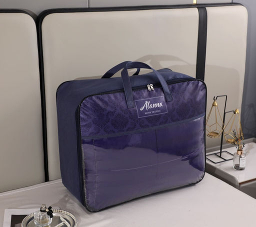 Одеяло Alanna Страйп-сатин с простыней и наволочками Зима ODALASS007