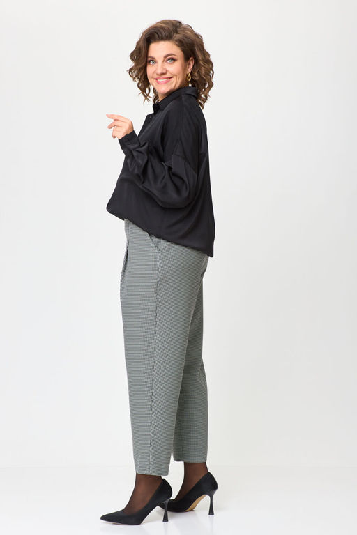 Костюм Michel Chic 1402 черный, клетка  фото 2