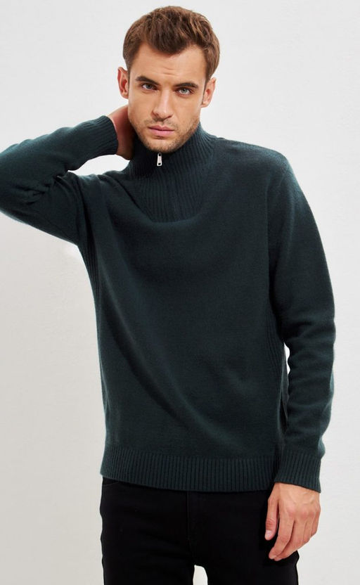 Джемпер F321-15256 d.green - Fine joyce фото 2