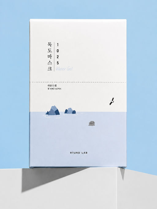 ROUND LAB Ультратонкая маска для глубокого увлажнения / 1025 Dokdo Hydrating Water Gel Mask Sheet, 30 мл, 1 шт.
