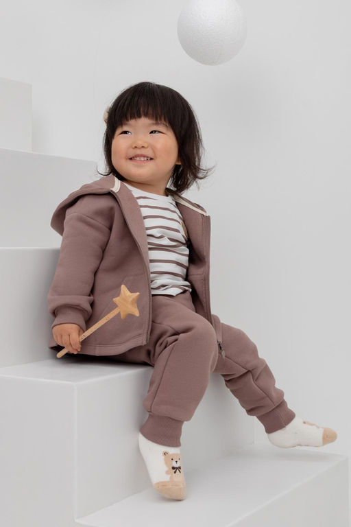 Crockid _ КР 400598/капучино к413 брюки д/дев яс