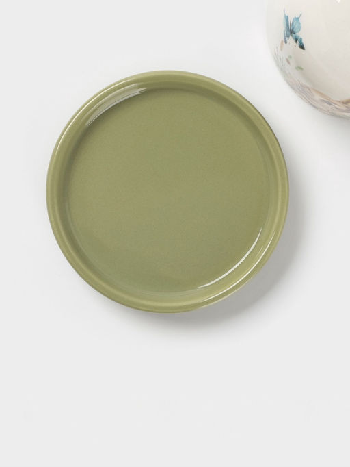 Лимонница Доляна «Зайка», доломит, 9×9 см, белая