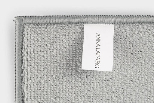 Коврик для сушки посуды, 30x40 см, полиэстер, серый, Dry grey - Anna lafarg фото 6