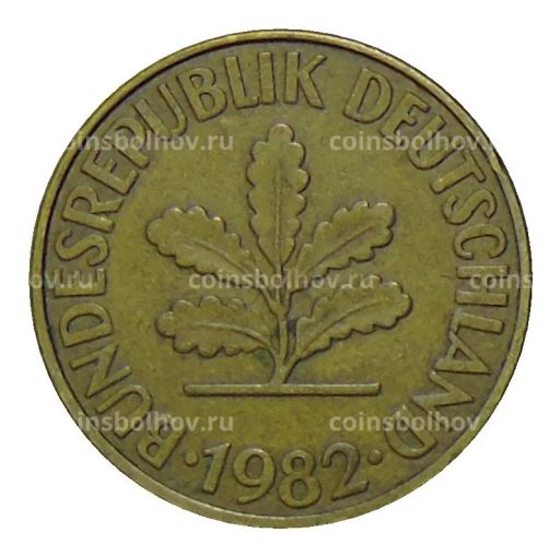 10 пфеннигов 1982 года F Германия