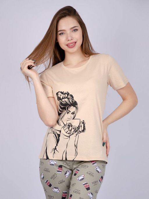 Пижама "Мэнди 2" брюки, трикотаж