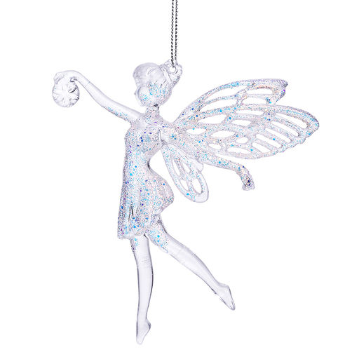 Новогоднее украшение Фея (12,5см) - Снеговичок фото 2