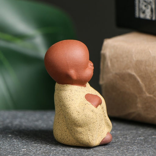 Цена за 2 шт. Фигурка керамика TAKE IT EASY «Маленький Будда», 5×4 см, МИКС