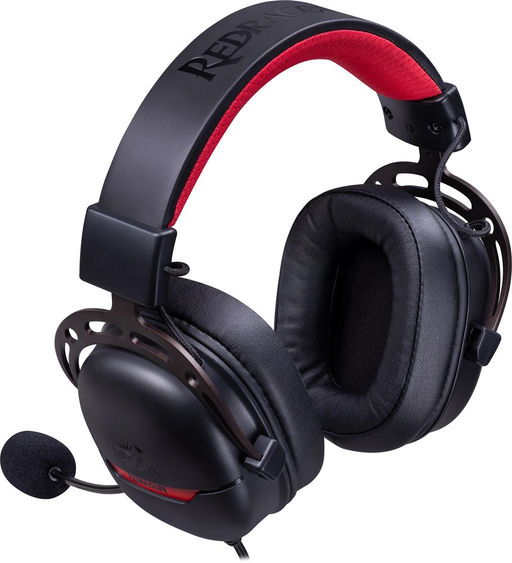 Наушники с микрофоном Redragon "Aurora" полноразмерные (72039) черные, звук 7.1, кабель 1.8м