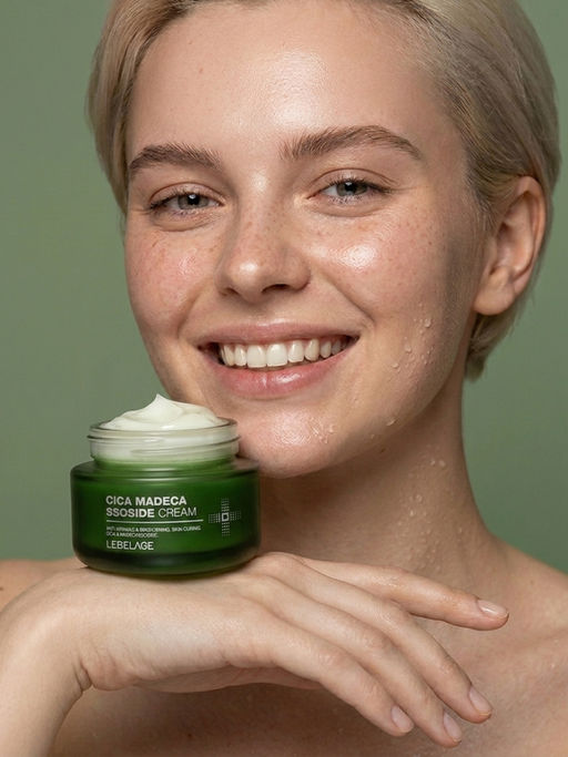Lebelage Набор для комплексного ухода за кожей с центеллой / Cica Madecassoside (Toner, Emulsion, Ampoule, Cream)