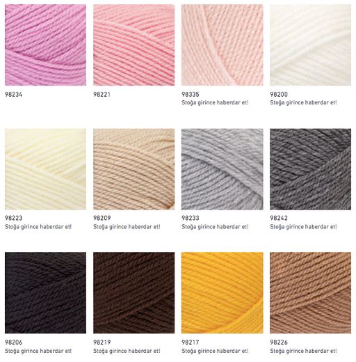 Цена за 5 мотков пряжи BONBON CLASSIC