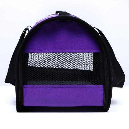 Сумка-переноска с окном Панорамная, 40 х 25 х 27 см, фиолетовая - Simaland фото 4