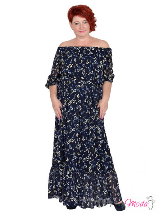 Платье Модель №1275 размеры 44-84 - Plusmoda фото 17