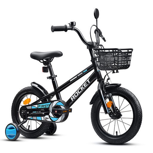 Велосипед 12" Rocket First, цвет черный