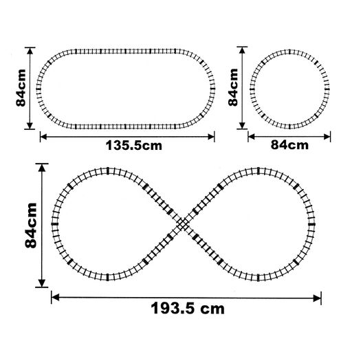 Железная дорога "Путешествие" р/у, 27 MHz, в коробке