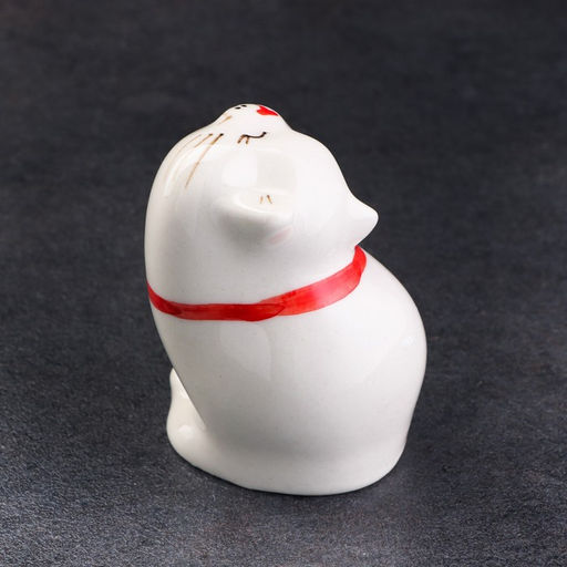 Фигурка фарфоровая «Кошка Япошечка», 8 см