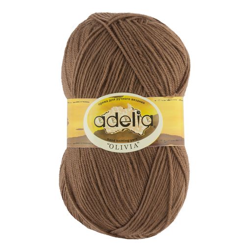 Пряжа ADELIA OLIVIA 60% акрил, 40% шерсть 5 шт. х 100 г 250 м  10 м
