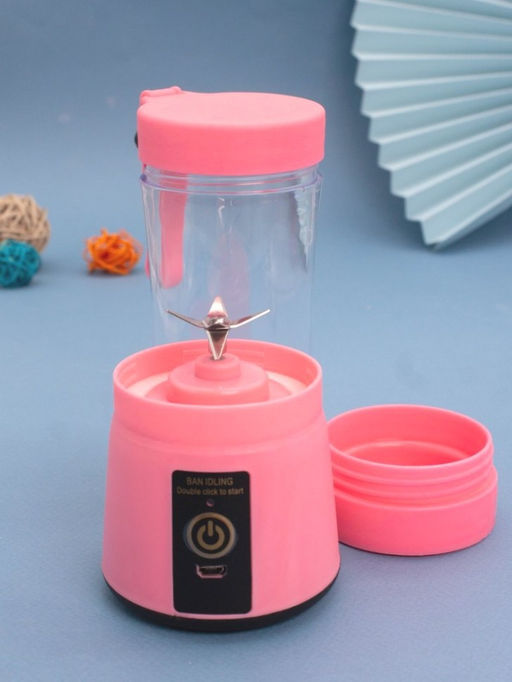 Блендер портативный "Juicy", pink, USB, (24*8 см)