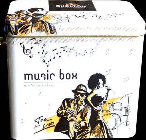 CHELTON. Чай вдвоем 100 гр. муз.шкатулка