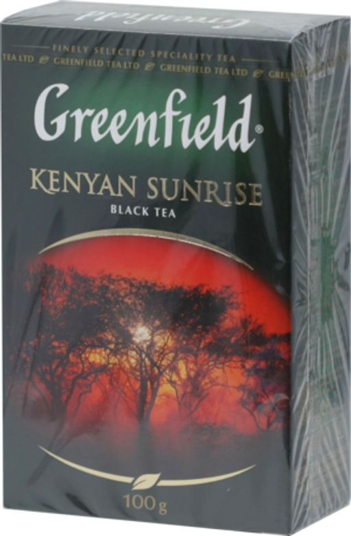 Greenfield. Kenyan Sunrise 100 гр. карт.пачка