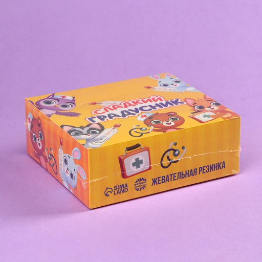 Цена за 30 шт. Жевательная резинка Сладкий градусник в форме градусника, 7 г. - Simaland фото 7