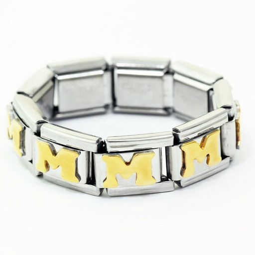 Звено для наборных браслетов (Буква M)